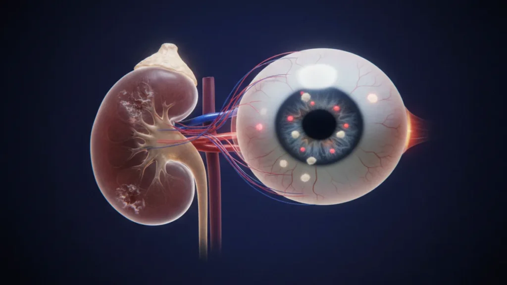 క్రానిక్ కిడ్నీ డిసీజ్ కంటికి ముప్పు https://raavov.in/