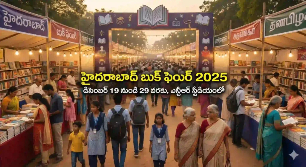 ఎన్టీఆర్ స్టేడియంలో 38వ హైదరాబాద్ పుస్తక ప్రదర్శన – 38th Hyderabad Book...