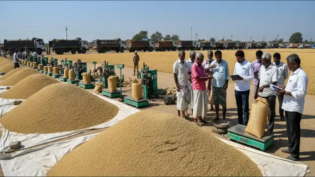 తెలంగాణలో రికార్డు స్థాయిలో ధాన్యం సేకరణ (Record Paddy Procurement in Telangana) – ...