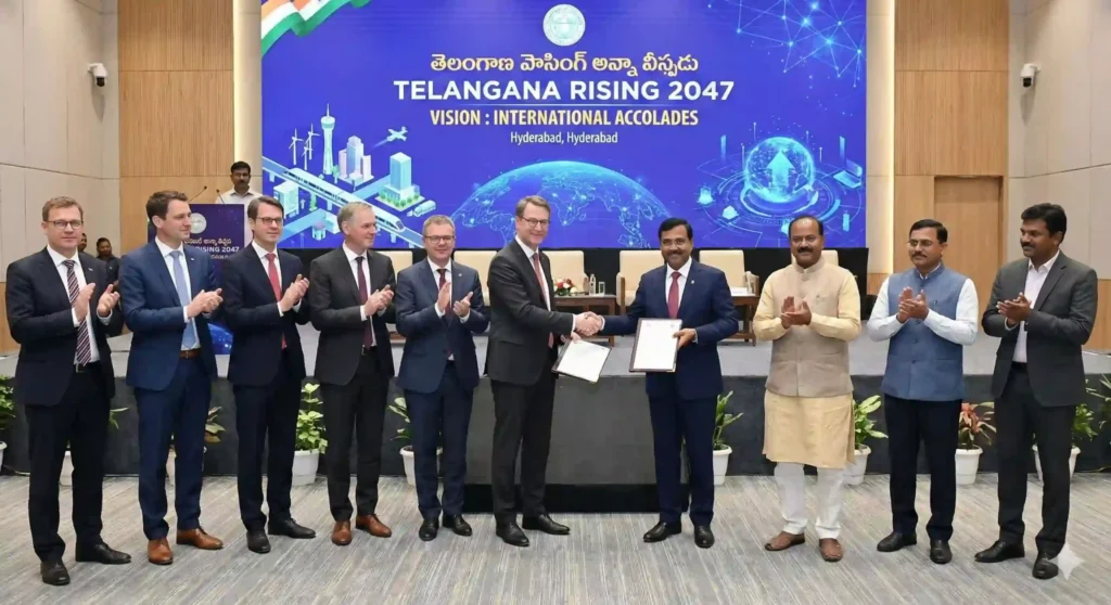 తెలంగాణ రైజింగ్ 2047 సమిట్‌లో పాల్గొన్న జర్మనీ బృందం