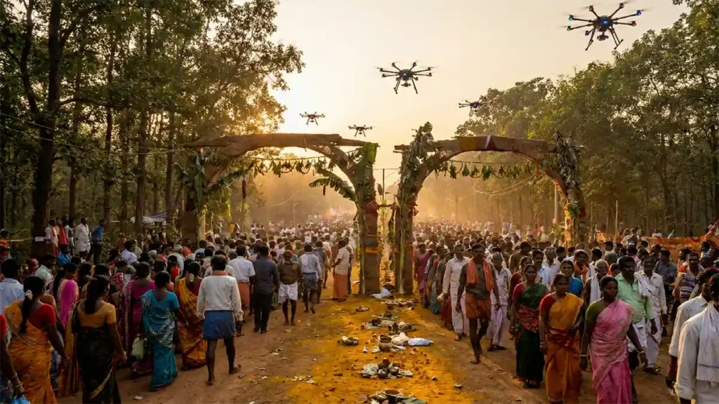 మేడారం జాతర పూర్తి షెడ్యూల్ (Day-wise) - ఆర్టీసీ బస్సుల వివరాలు మరియు పార్కింగ్