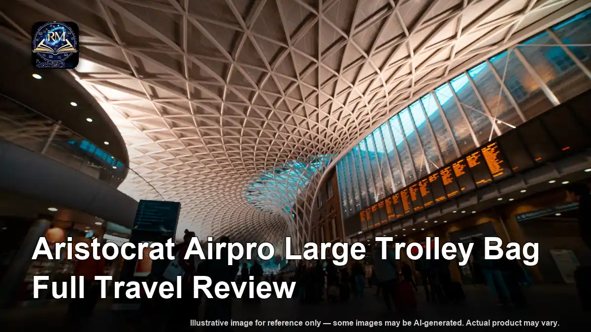 Aristocrat Airpro Large Trolley Bag Full Travel Review