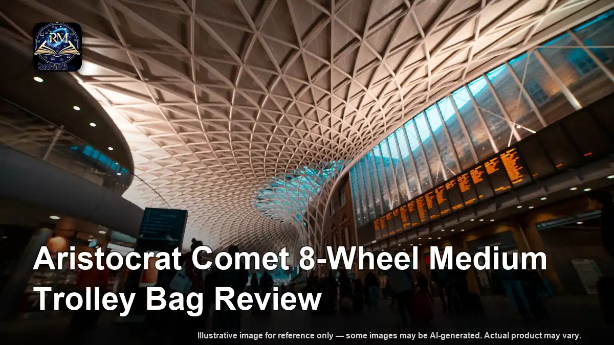Aristocrat Comet 8-Wheel Medium Trolley Bag Review