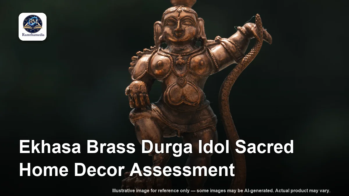 Ekhasa Brass Durga Idol Sacred Home Decor Assessment