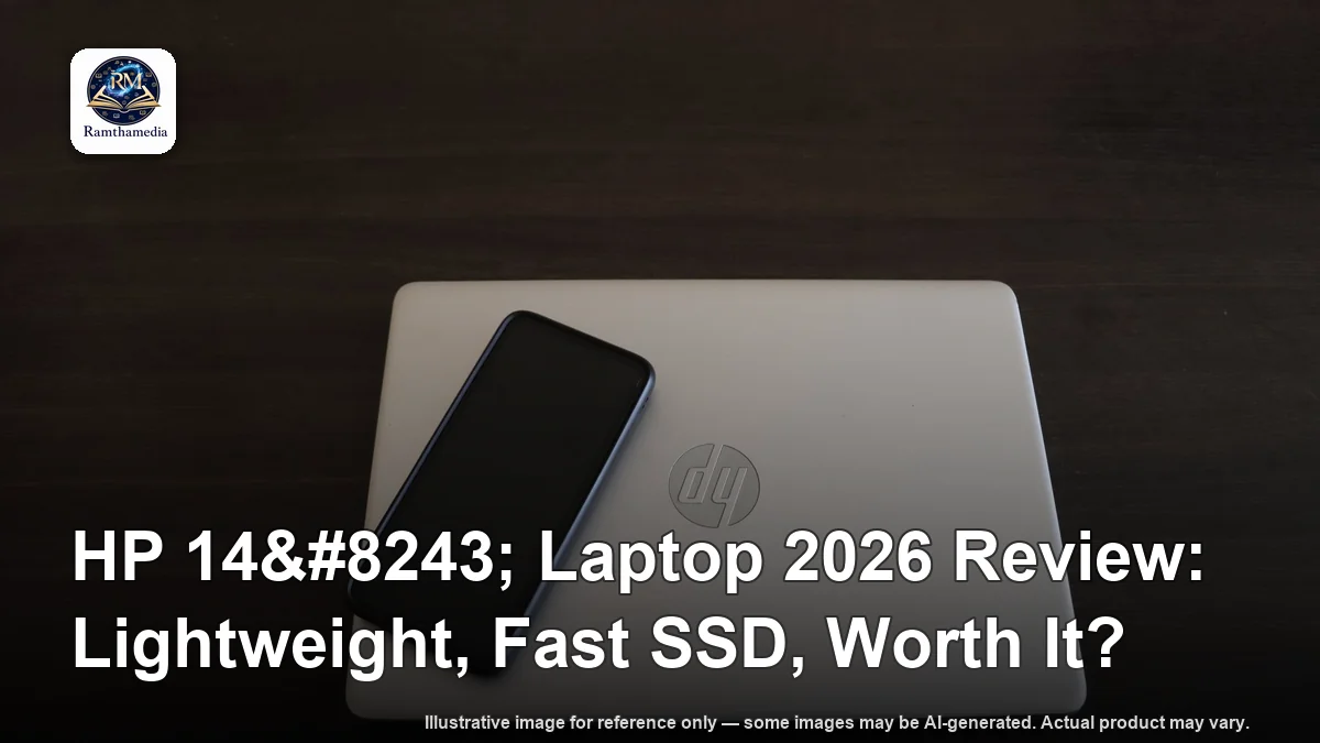 HP 14″ Laptop 2026 Review: Lightweight, Fast SSD, Worth It?