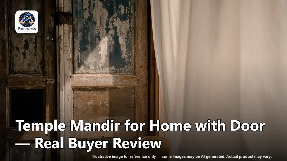 Temple Mandir for Home with Door — Real Buyer Review