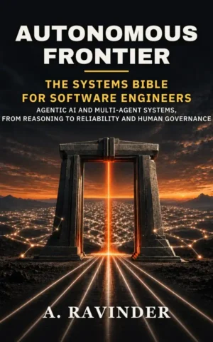 Autonomous Frontier: The Systems Bible for Software Engineers – eBook cover by A. Ravinder
