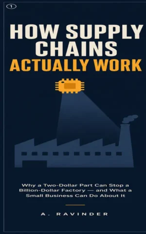 How Supply Chains Actually Work eBook Cover How Supply Chains Actually Work – eBook cover by A. Ravinder