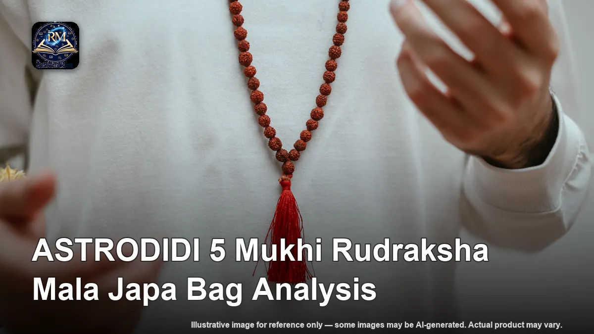 ASTRODIDI 5 Mukhi Rudraksha Mala Japa Bag Analysis