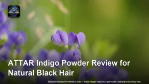 ATTAR Indigo Powder Review for Natural Black Hair