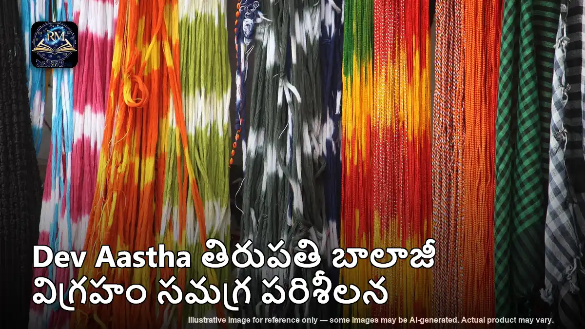 Dev Aastha తిరుపతి బాలాజీ విగ్రహం సమగ్ర పరిశీలన