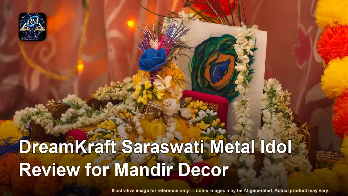 DreamKraft Saraswati Metal Idol Review for Mandir Decor