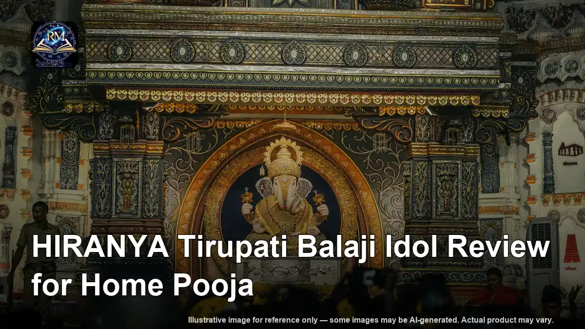 HIRANYA Tirupati Balaji Idol Review for Home Pooja