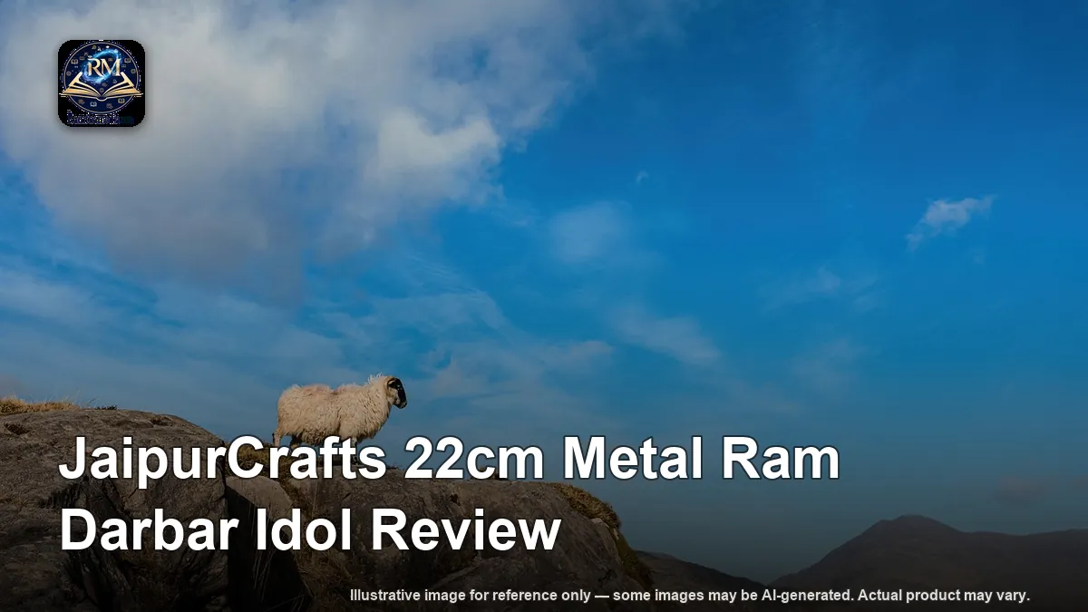 JaipurCrafts 22cm Metal Ram Darbar Idol Review
