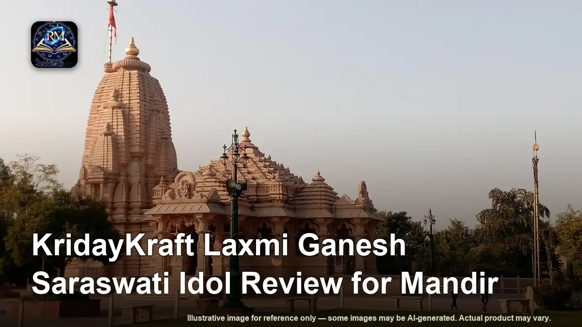 KridayKraft Laxmi Ganesh Saraswati Idol Review for Mandir