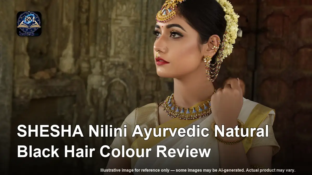 SHESHA Nilini Ayurvedic Natural Black Hair Colour Review