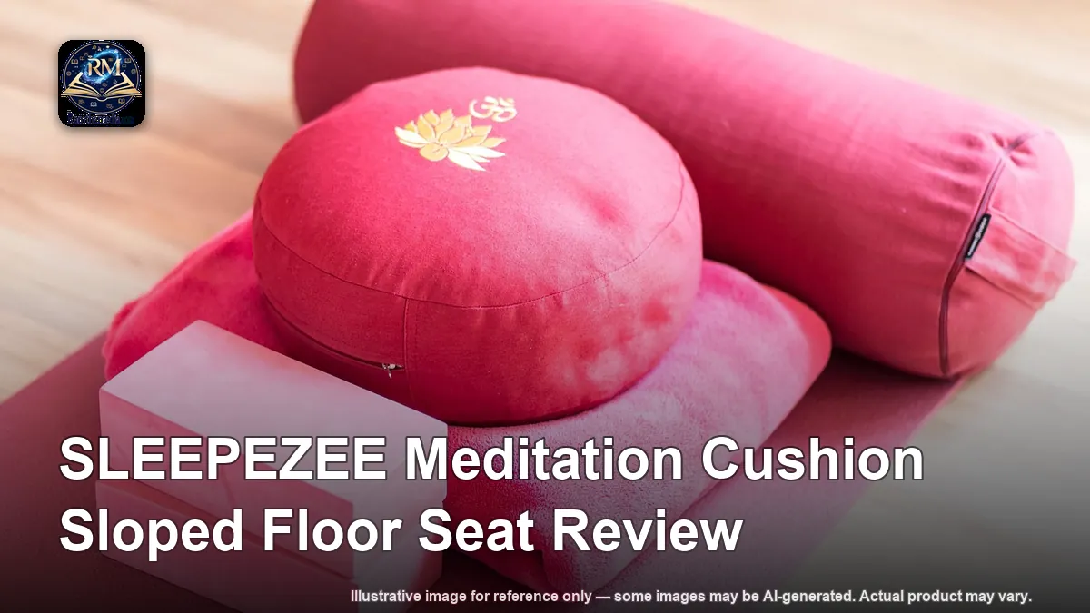 SLEEPEZEE Meditation Cushion Sloped Floor Seat Review